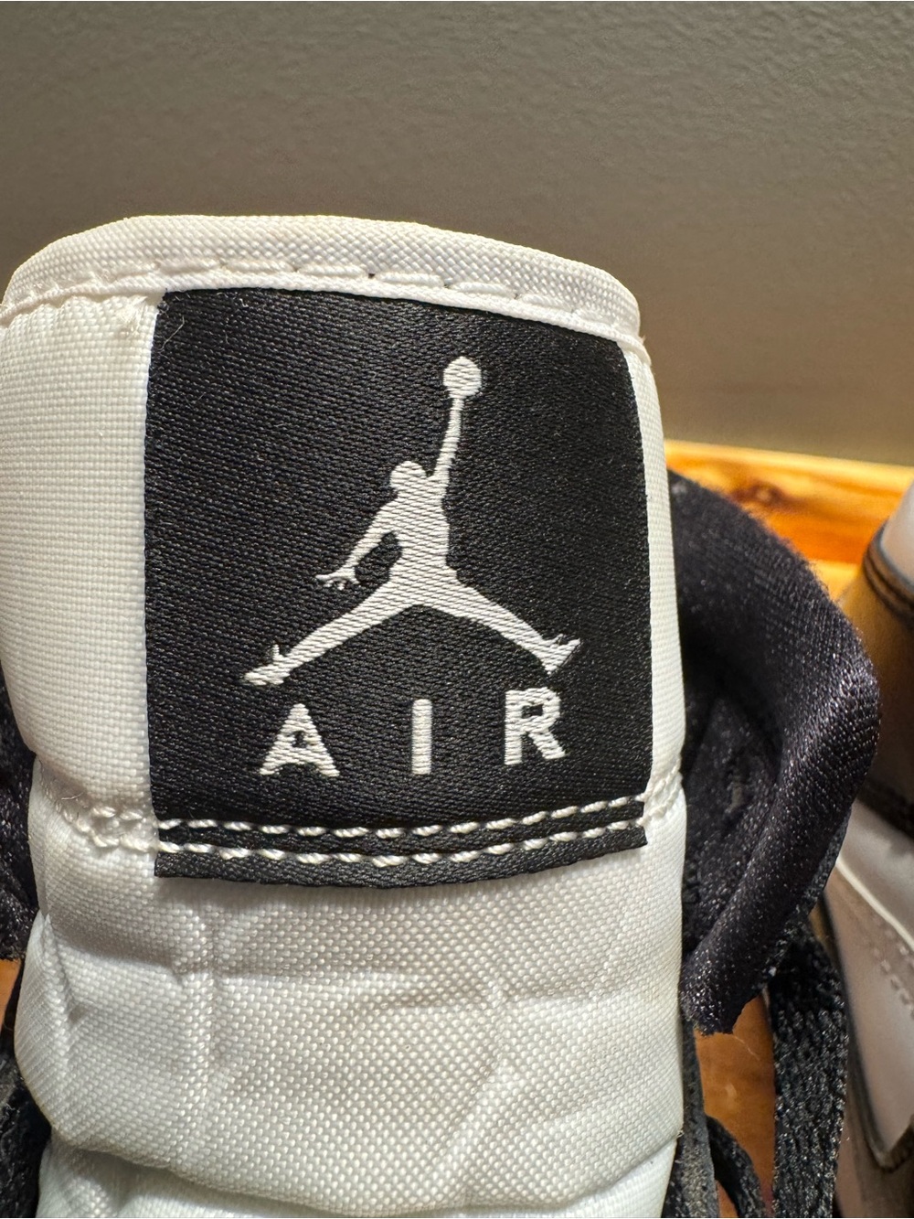 Jordan Women’s High-Top Sneakers - Black & White - Picture 7 of 12